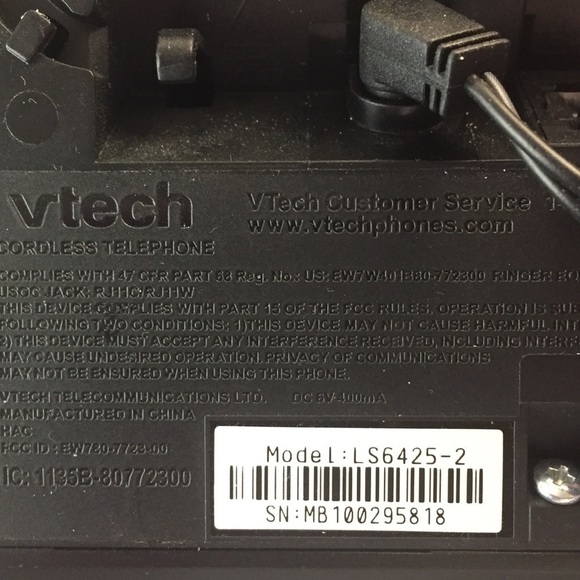 Vtech DECT 6.0 Digital Answering System with Speakerphone HD audio 2 handsets - Picture 12 of 14